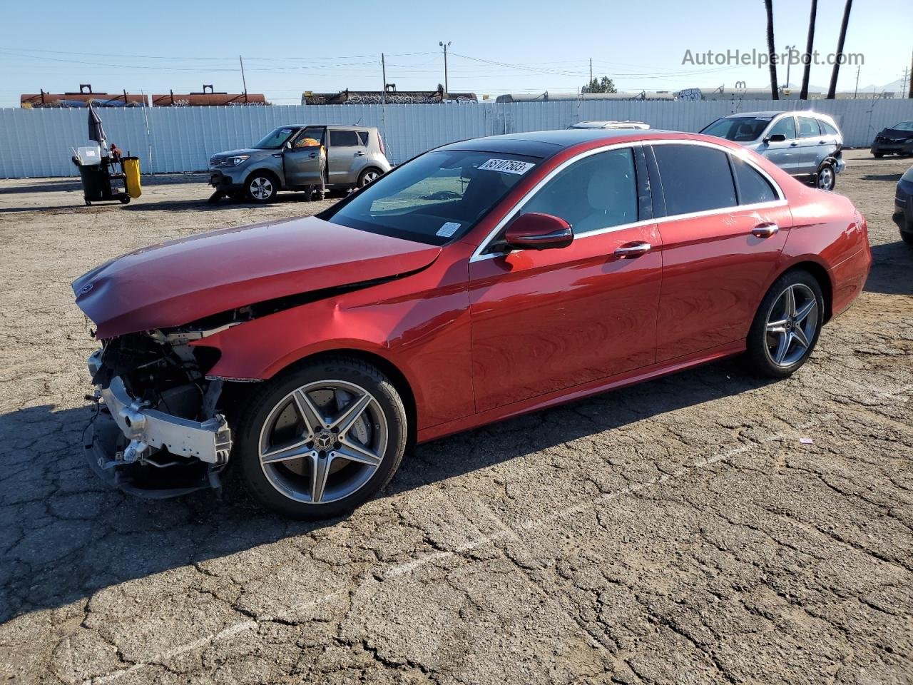 2019 Mercedes-benz E 300 Red vin: WDDZF4JB1KA525875