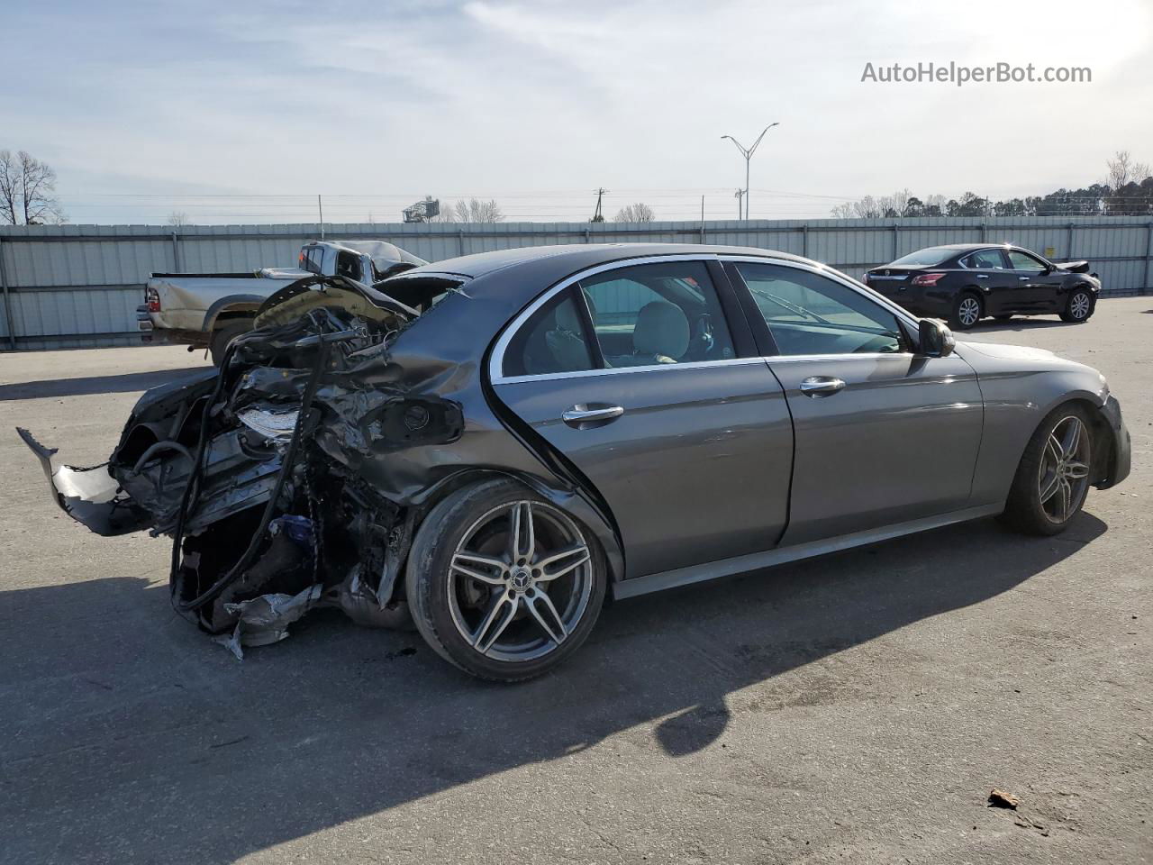 2019 Mercedes-benz E 300 Charcoal vin: WDDZF4JB1KA543924