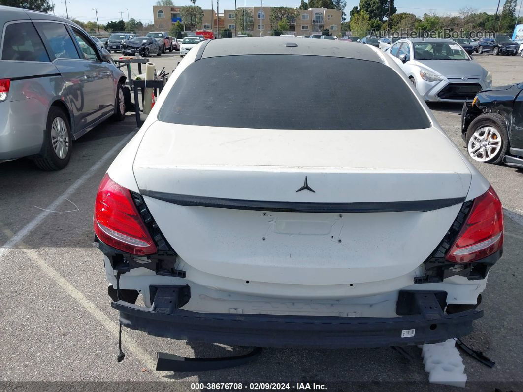 2019 Mercedes-benz E 300   White vin: WDDZF4JB1KA564353