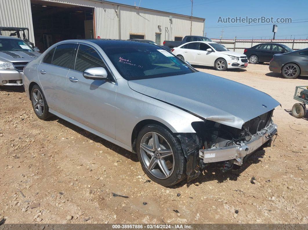 2019 Mercedes-benz E 300   Silver vin: WDDZF4JB1KA584912