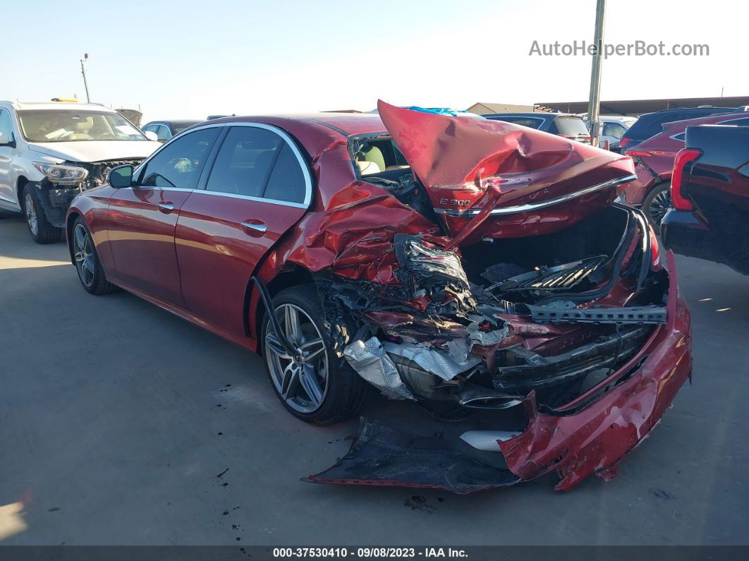 2019 Mercedes-benz E 300 E 300 Red vin: WDDZF4JB1KA623143