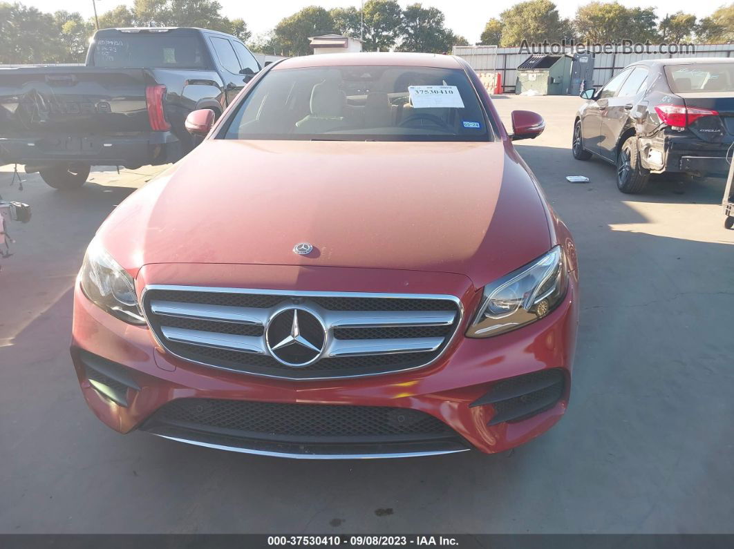 2019 Mercedes-benz E 300 E 300 Red vin: WDDZF4JB1KA623143