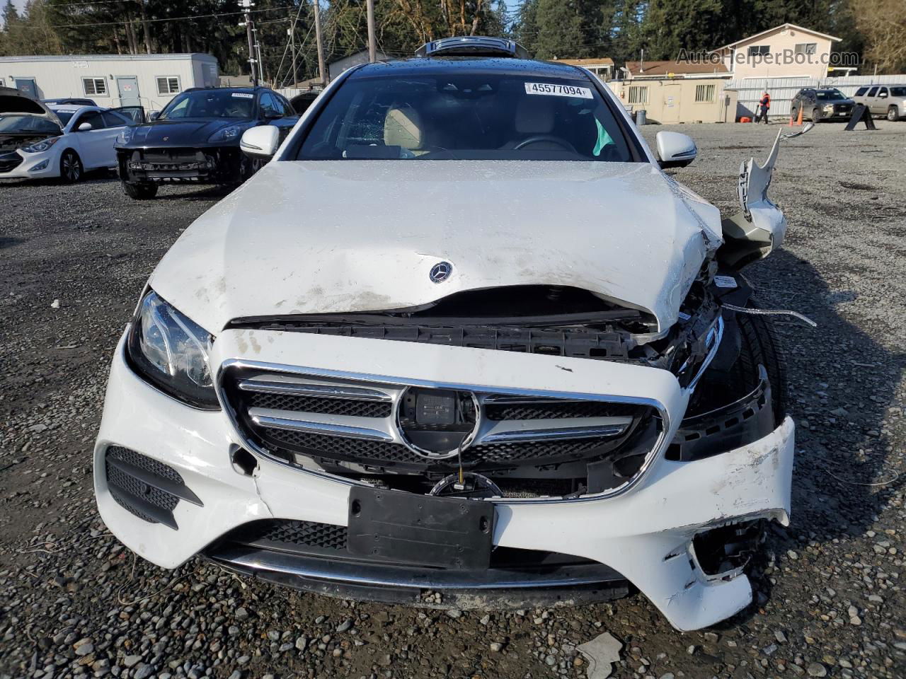 2019 Mercedes-benz E 300 White vin: WDDZF4JB1KA633199