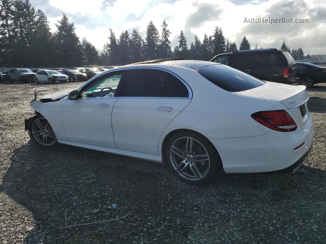 2019 Mercedes-benz E 300 White vin: WDDZF4JB1KA633199