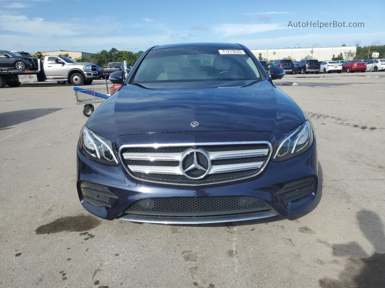 2019 Mercedes-benz E 300 Blue vin: WDDZF4JB2KA490117