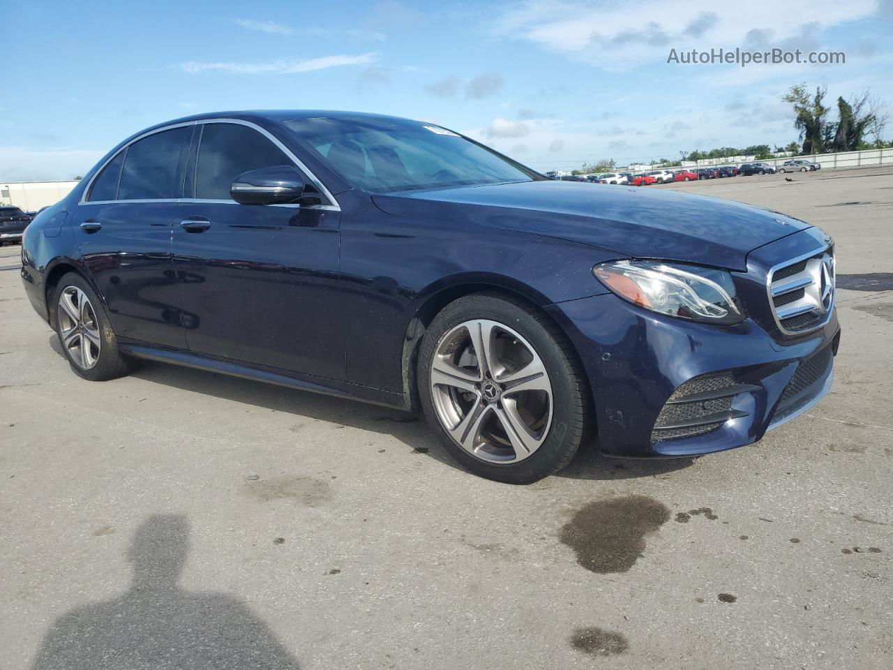 2019 Mercedes-benz E 300 Blue vin: WDDZF4JB2KA490117