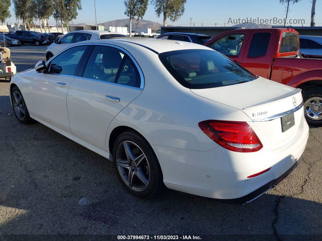 2019 Mercedes-benz E-class E 300 White vin: WDDZF4JB2KA522354