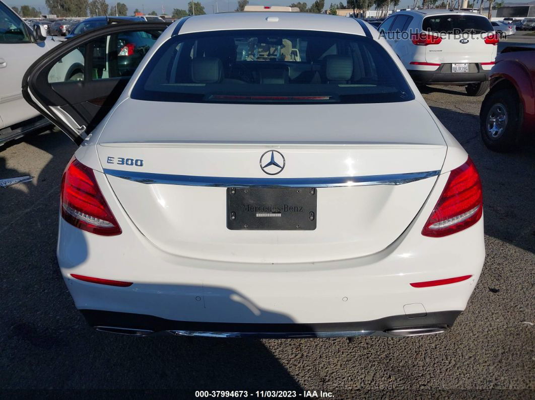 2019 Mercedes-benz E-class E 300 White vin: WDDZF4JB2KA522354