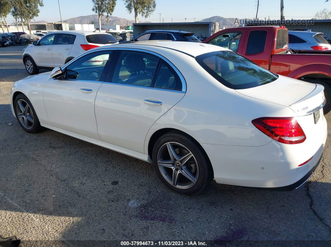 2019 Mercedes-benz E-class E 300 White vin: WDDZF4JB2KA522354