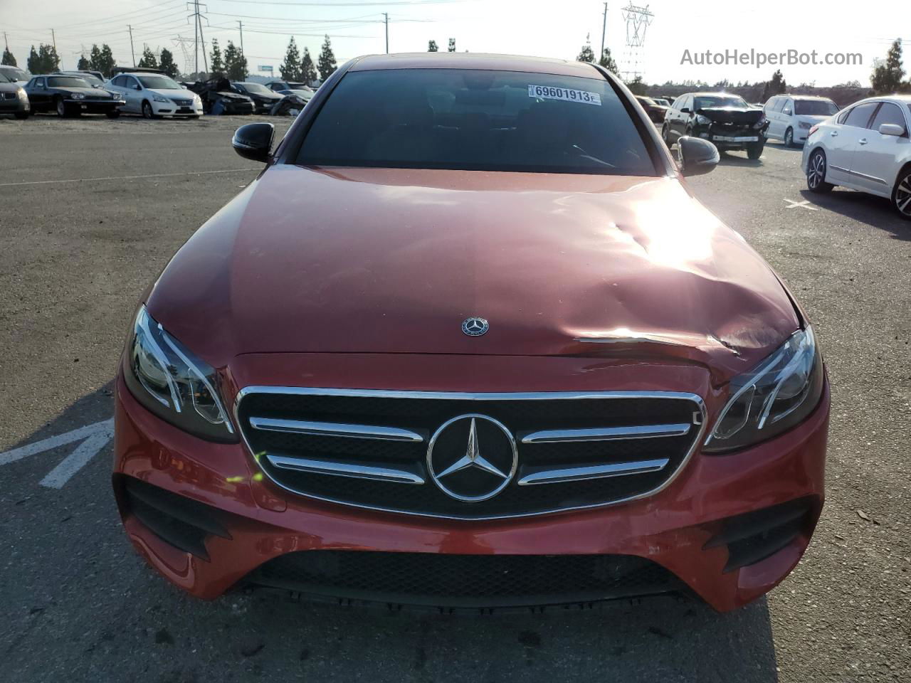 2019 Mercedes-benz E 300 Red vin: WDDZF4JB2KA553782