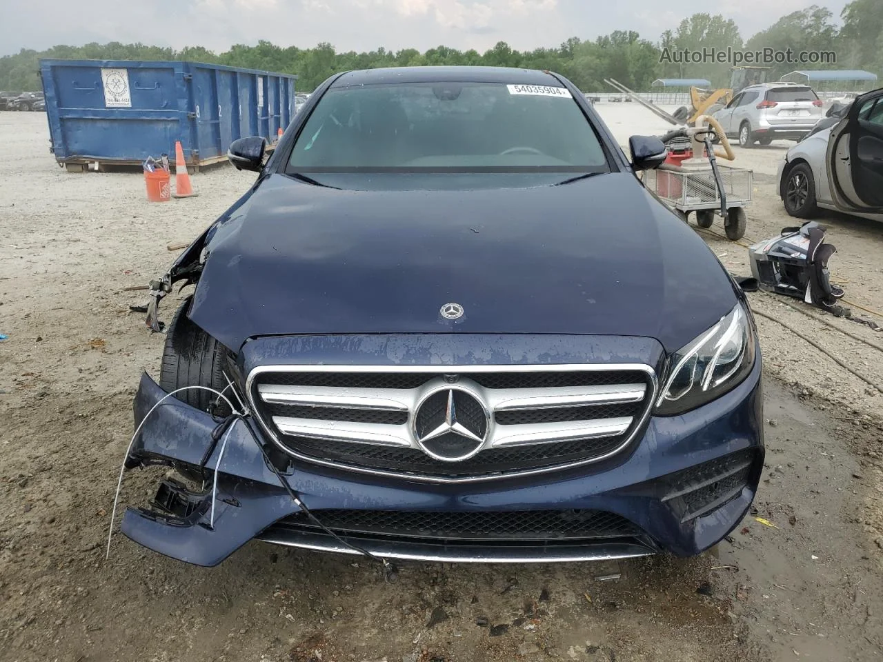 2019 Mercedes-benz E 300 Blue vin: WDDZF4JB2KA576446