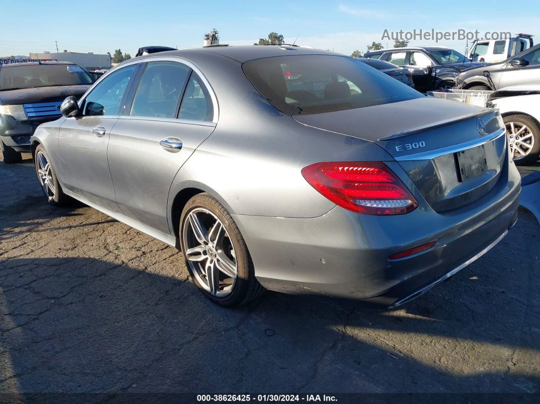 2019 Mercedes-benz E 300   Gray vin: WDDZF4JB2KA629789