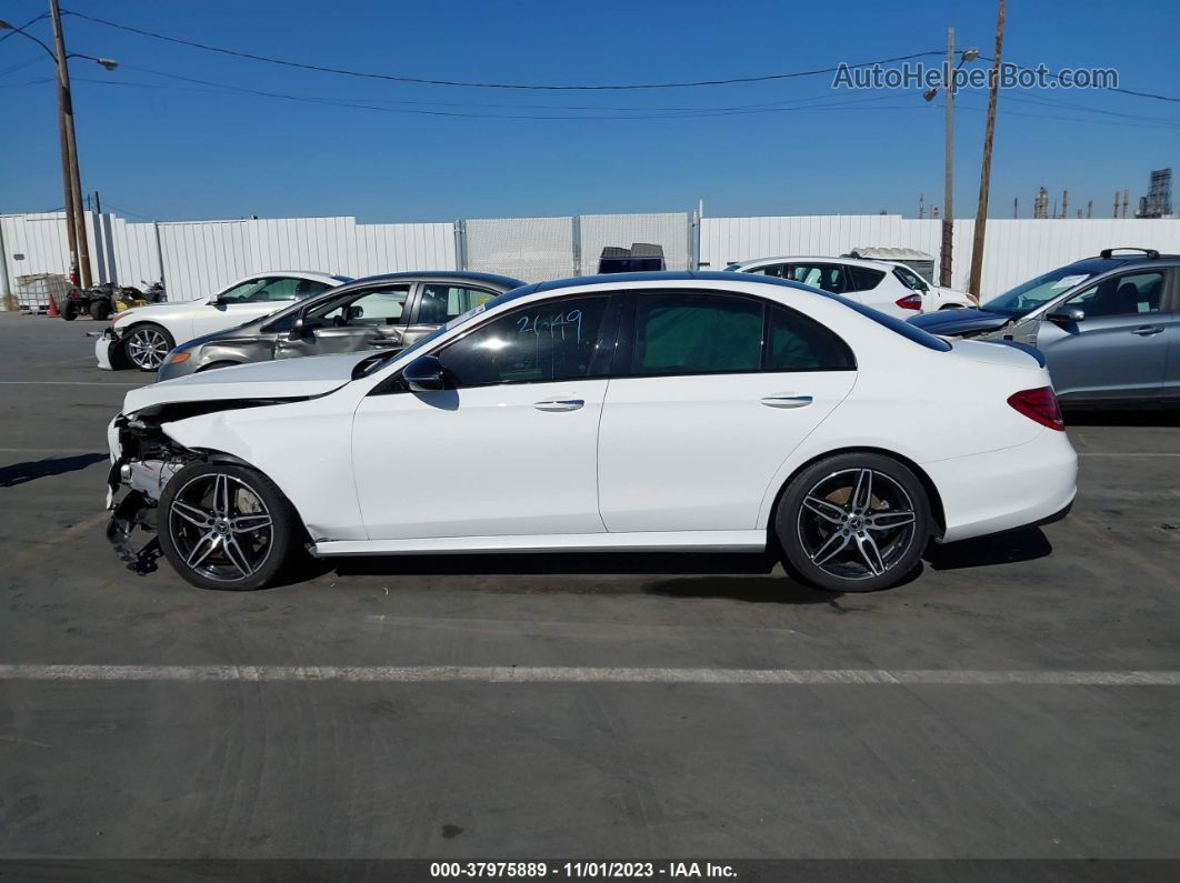 2019 Mercedes-benz E 300   White vin: WDDZF4JB2KA646494