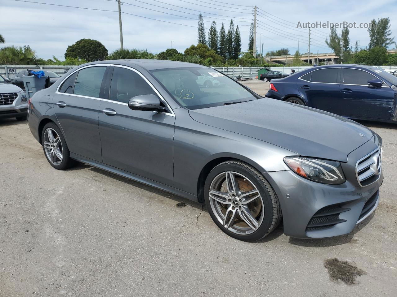 2019 Mercedes-benz E 300 Gray vin: WDDZF4JB2KA661027