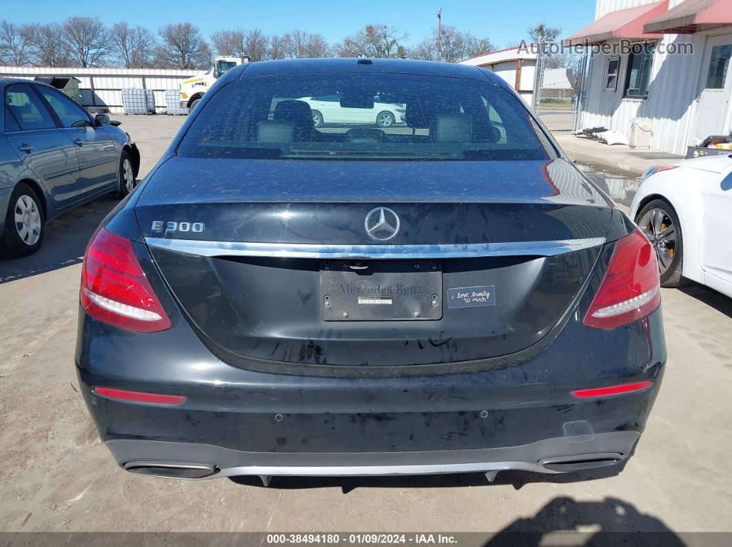 2019 Mercedes-benz E 300   Black vin: WDDZF4JB3KA499666