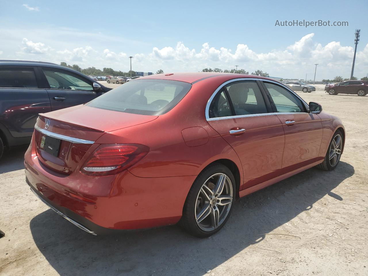 2019 Mercedes-benz E 300 Red vin: WDDZF4JB3KA518698