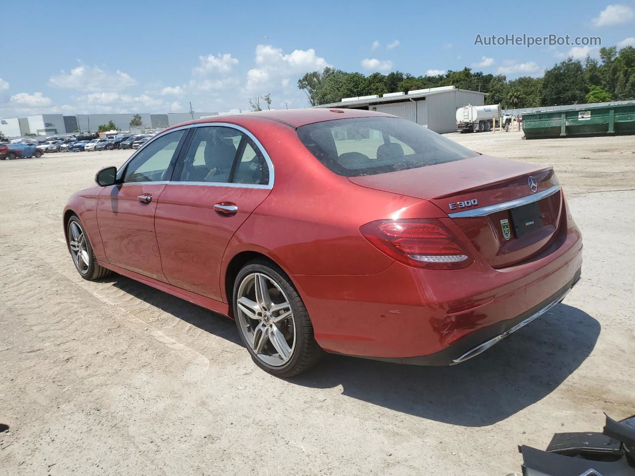 2019 Mercedes-benz E 300 Red vin: WDDZF4JB3KA518698