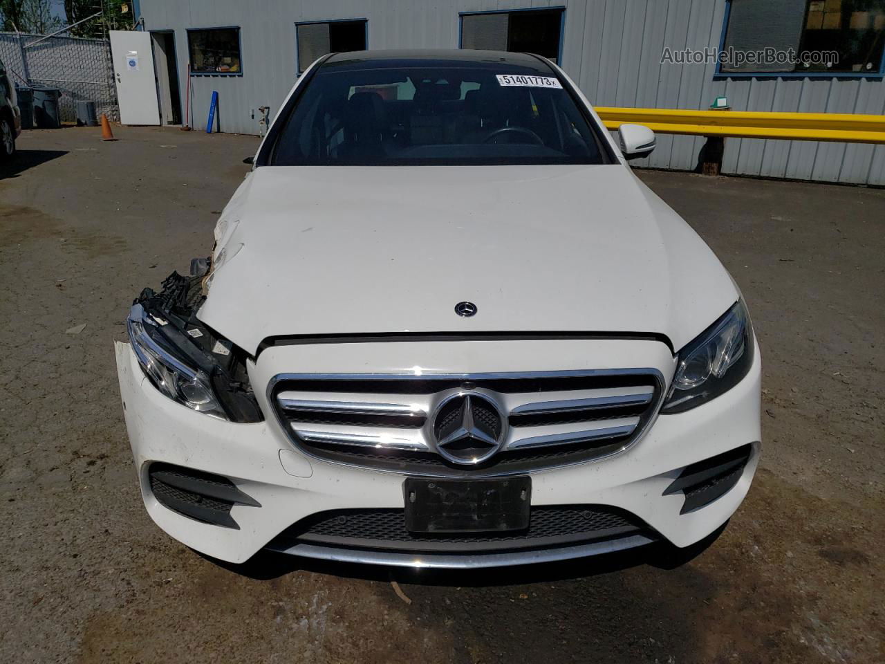 2019 Mercedes-benz E 300 White vin: WDDZF4JB3KA551975