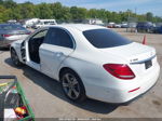 2019 Mercedes-benz E-class E 300 White vin: WDDZF4JB3KA633379