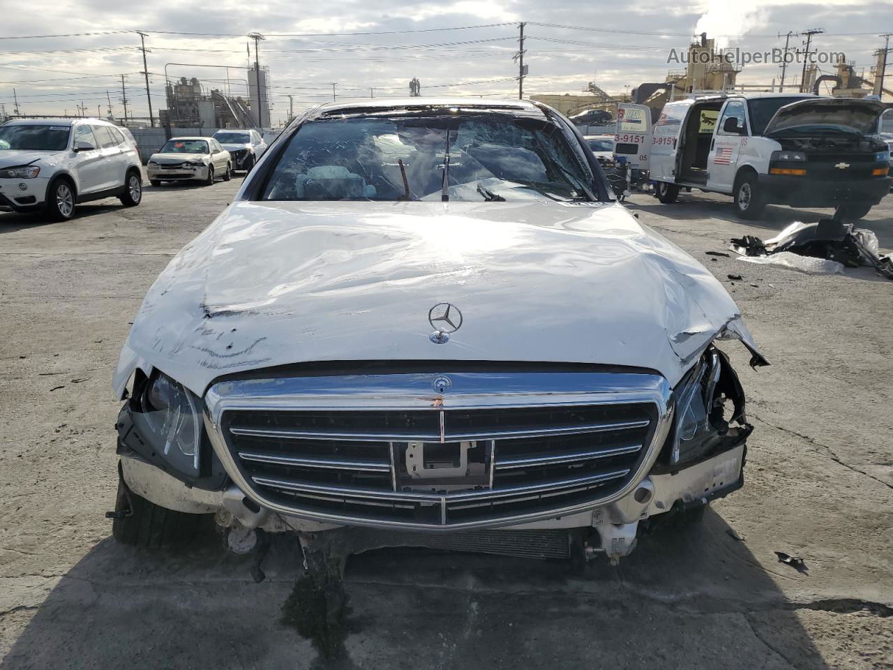 2019 Mercedes-benz E 300 White vin: WDDZF4JB4KA524283