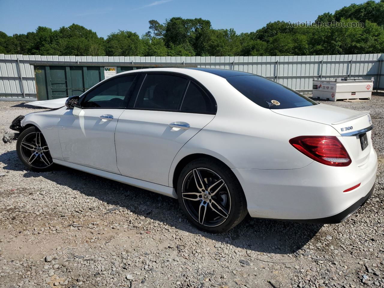 2019 Mercedes-benz E 300 White vin: WDDZF4JB4KA554450