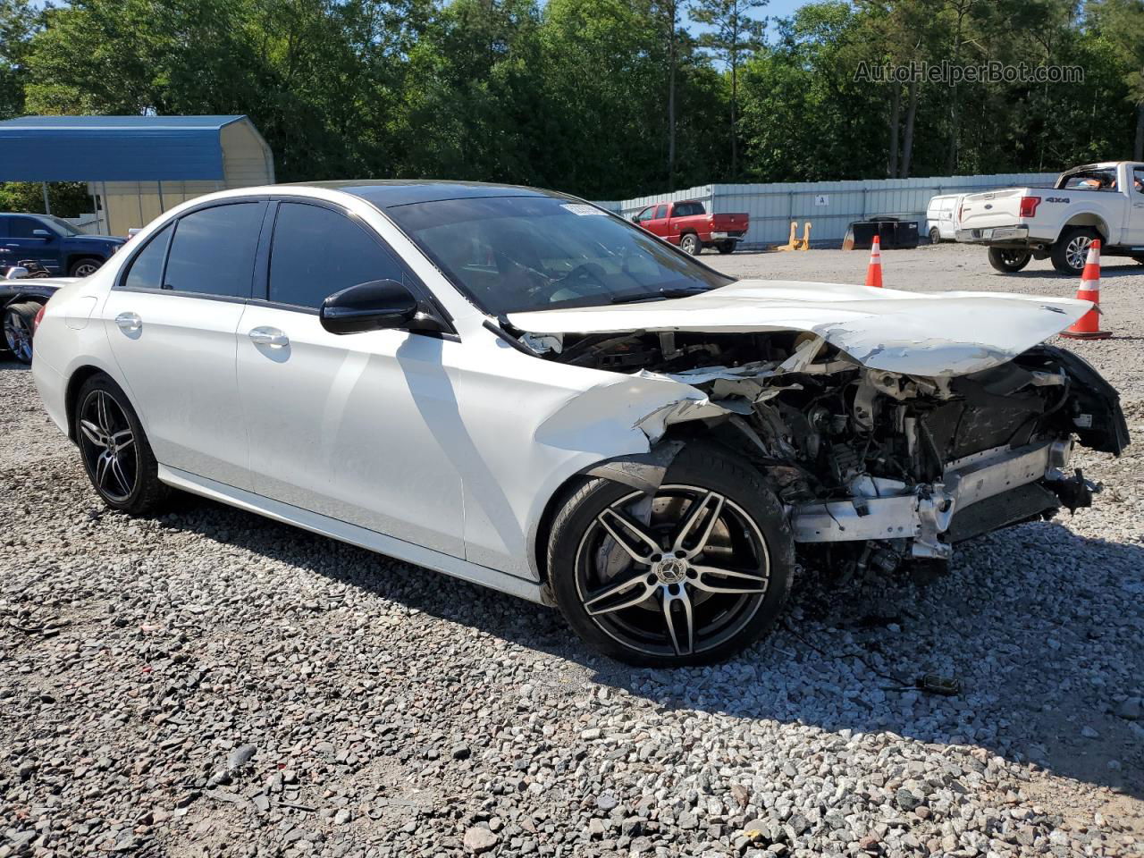 2019 Mercedes-benz E 300 White vin: WDDZF4JB4KA554450