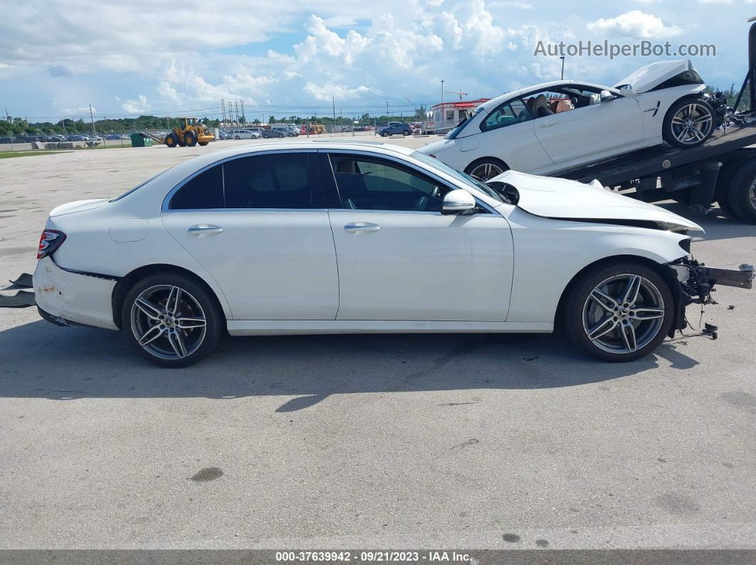 2019 Mercedes-benz E-class E 300 White vin: WDDZF4JB4KA572768