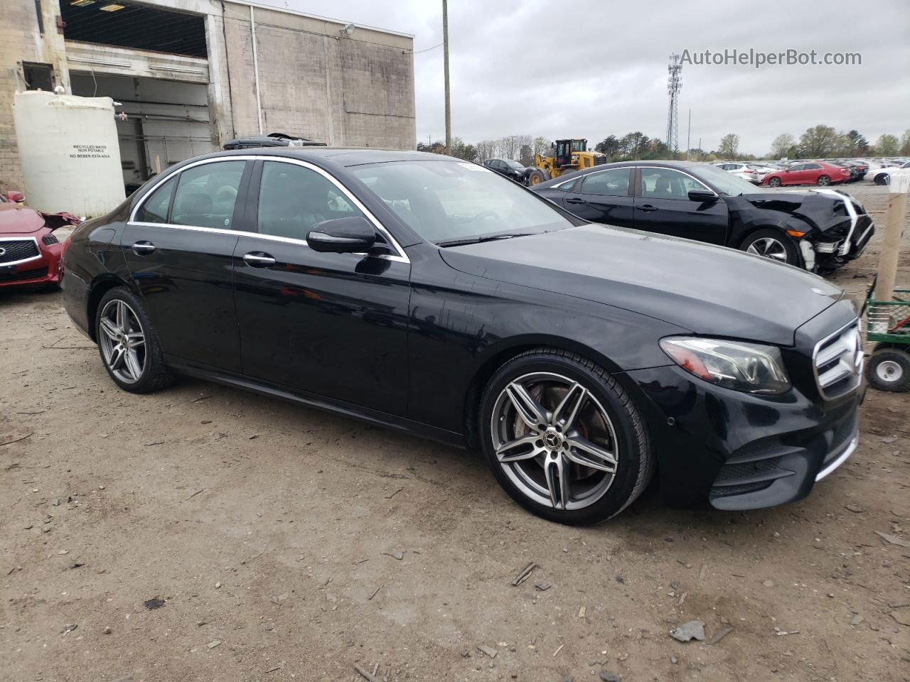 2019 Mercedes-benz E 300 Черный vin: WDDZF4JB4KA601556