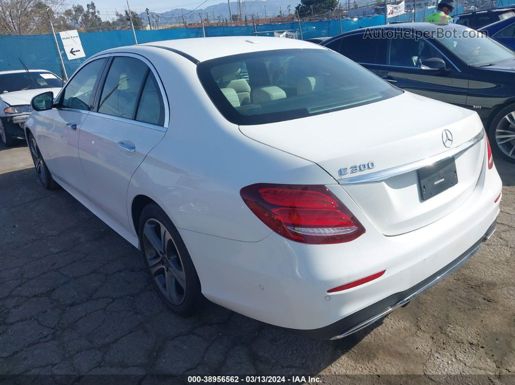 2019 Mercedes-benz E 300   White vin: WDDZF4JB4KA625047