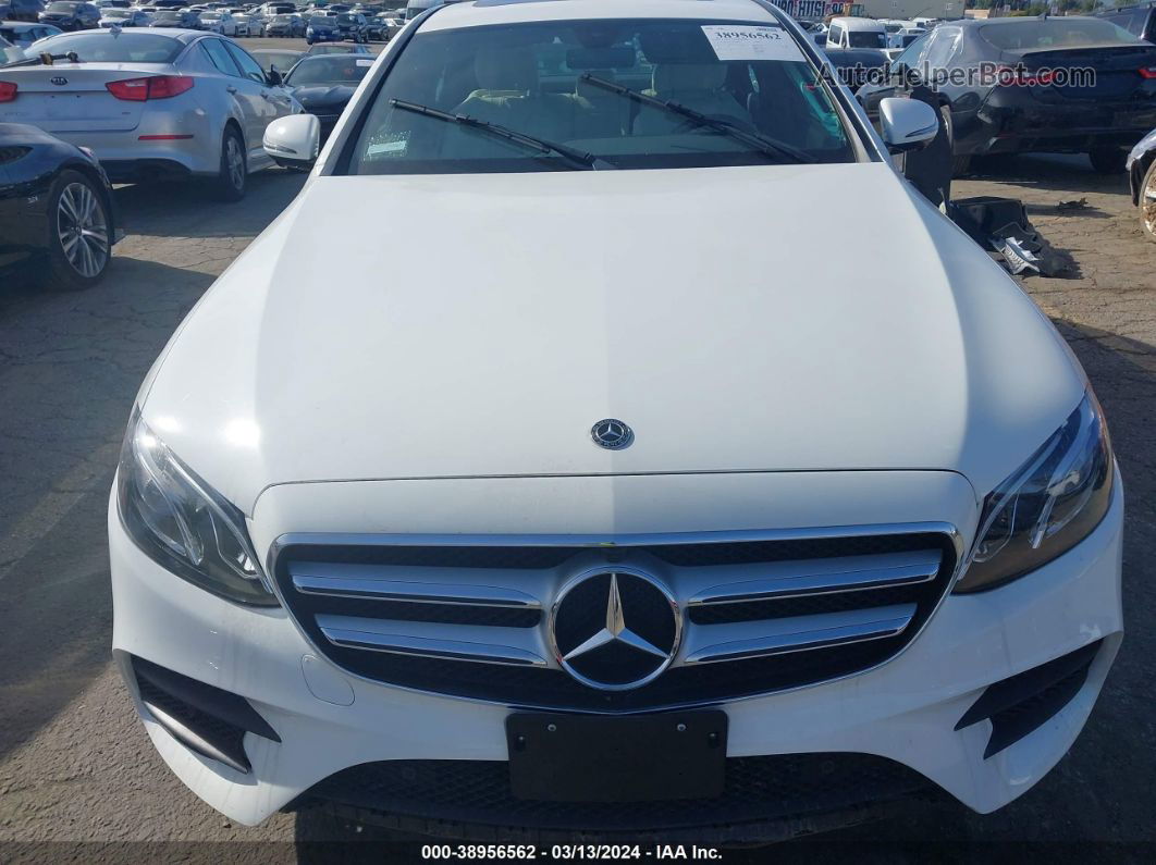 2019 Mercedes-benz E 300   White vin: WDDZF4JB4KA625047