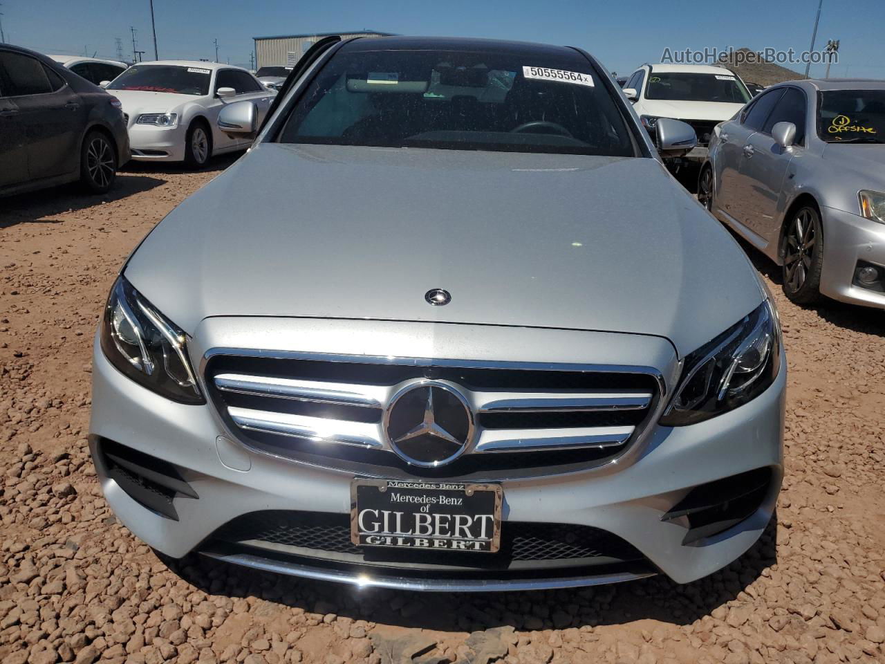 2019 Mercedes-benz E 300 Silver vin: WDDZF4JB4KA625470