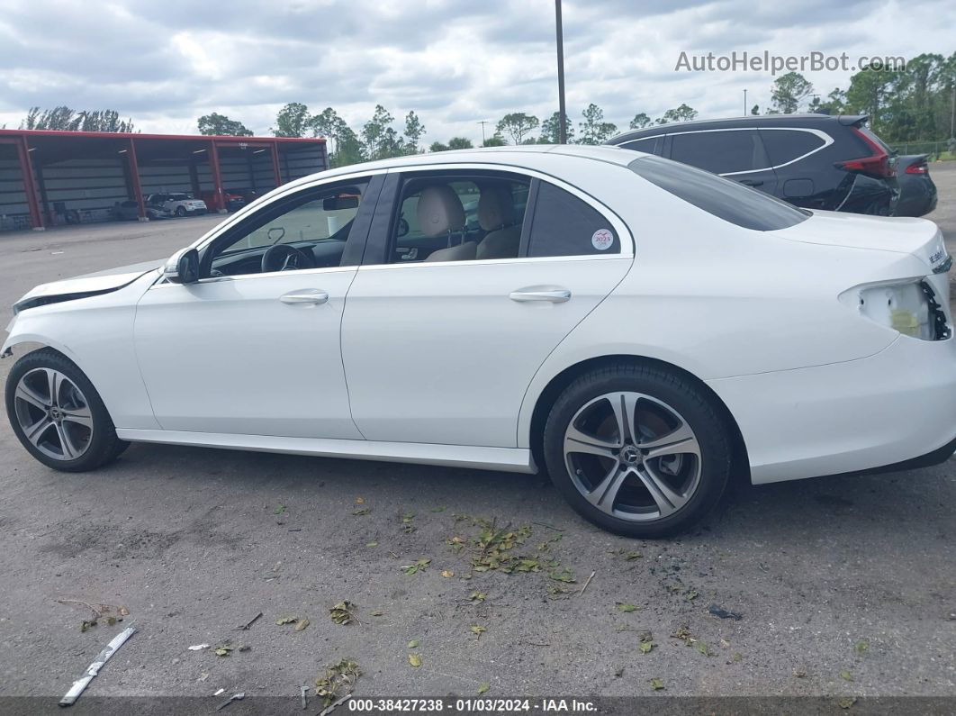 2019 Mercedes-benz E 300   White vin: WDDZF4JB4KA677374