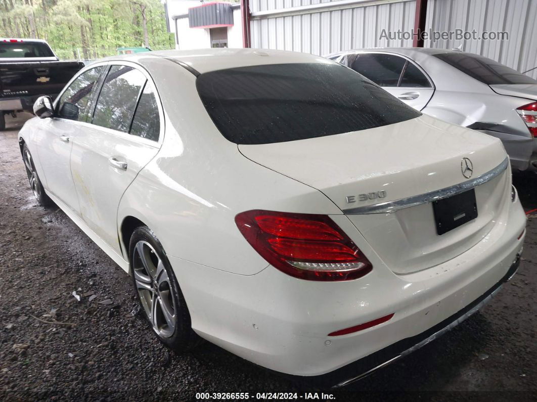 2019 Mercedes-benz E 300   White vin: WDDZF4JB5KA503233