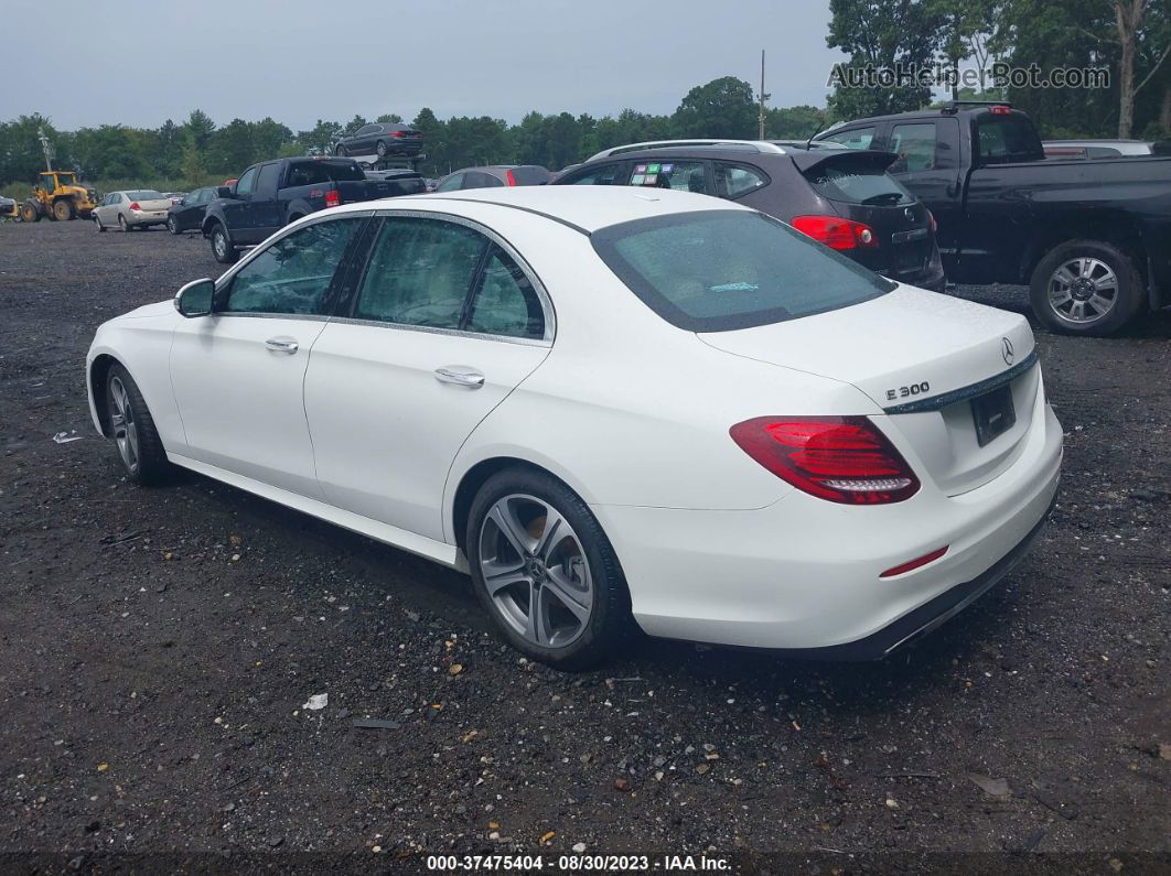 2019 Mercedes-benz E 300 White vin: WDDZF4JB5KA513115