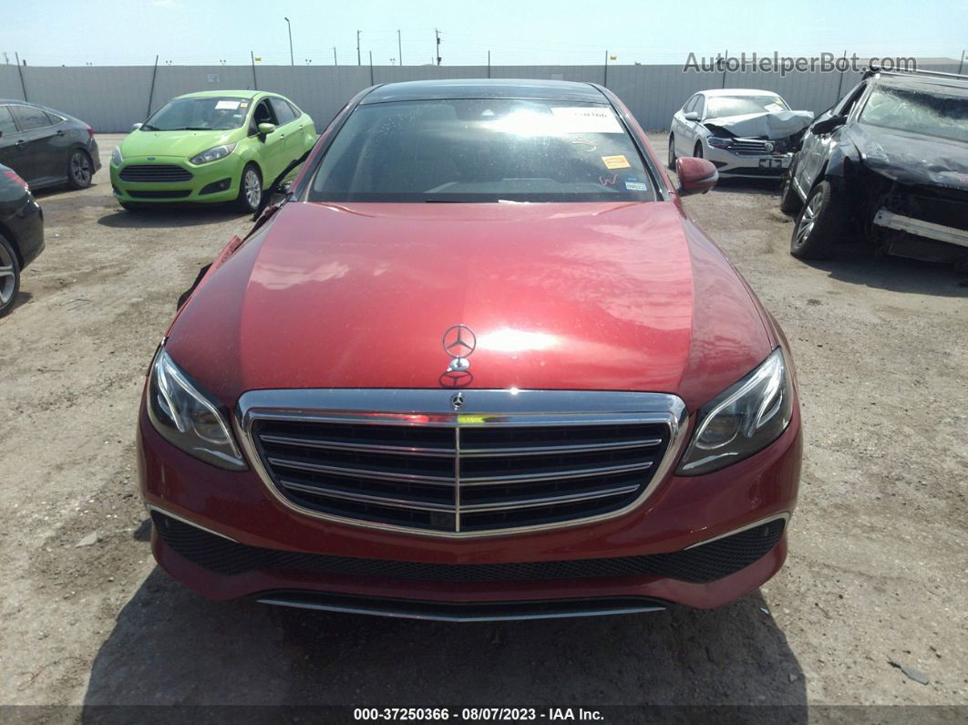 2019 Mercedes-benz E-class E 300 Red vin: WDDZF4JB5KA513163