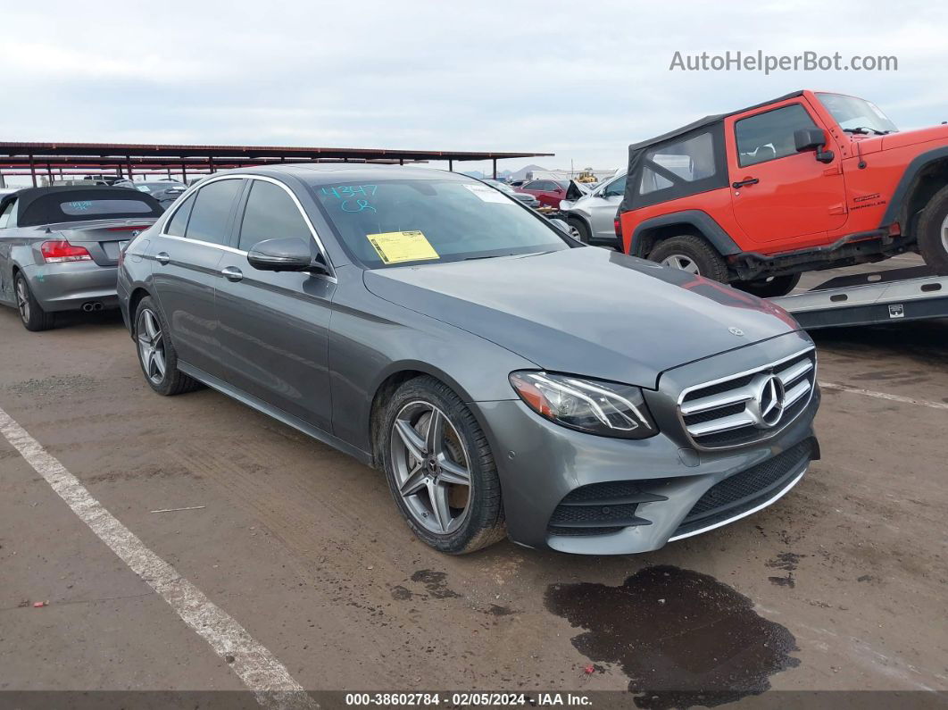 2019 Mercedes-benz E 300 Gray vin: WDDZF4JB5KA524888