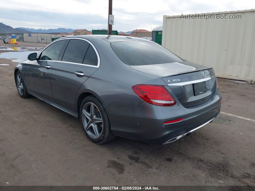 2019 Mercedes-benz E 300 Gray vin: WDDZF4JB5KA524888