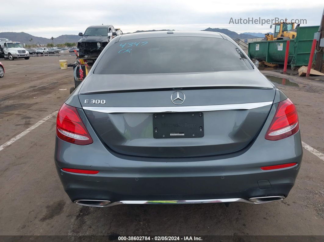 2019 Mercedes-benz E 300 Gray vin: WDDZF4JB5KA524888