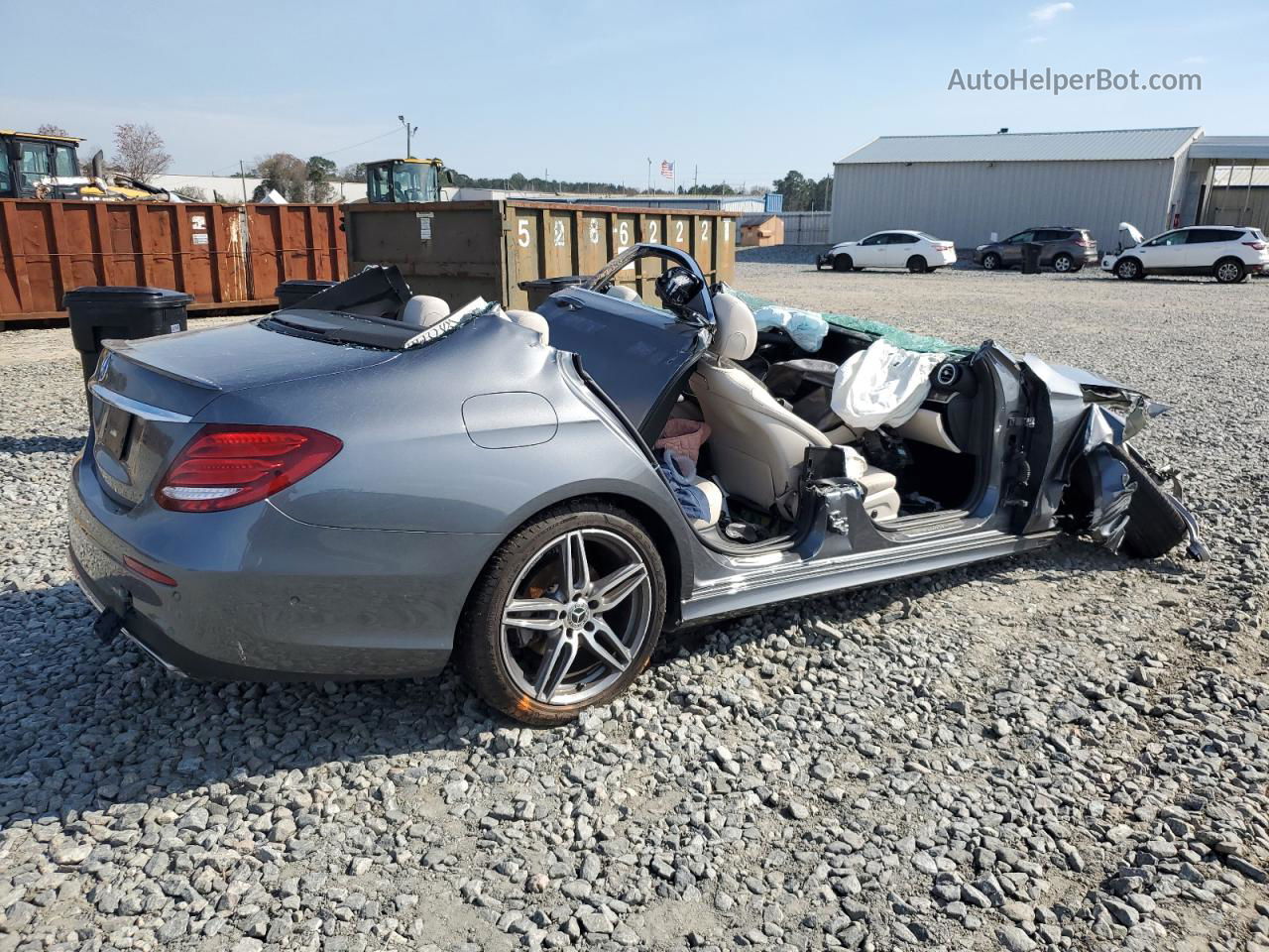 2019 Mercedes-benz E 300 Gray vin: WDDZF4JB5KA557342