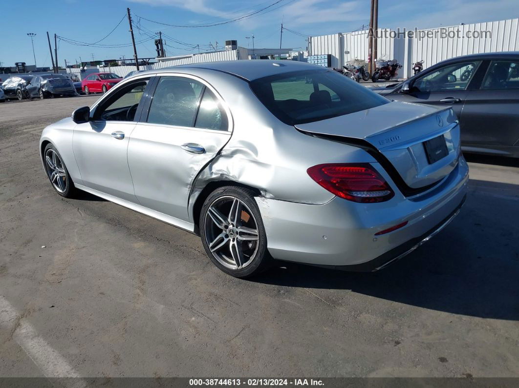 2019 Mercedes-benz E 300   Silver vin: WDDZF4JB5KA557633