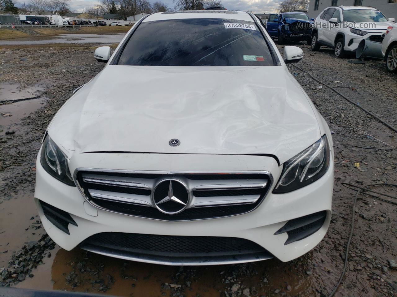 2019 Mercedes-benz E 300 White vin: WDDZF4JB5KA630032