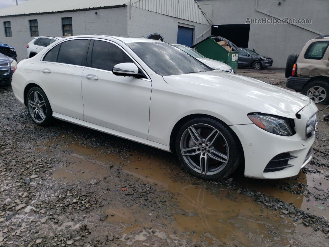 2019 Mercedes-benz E 300 White vin: WDDZF4JB5KA630032