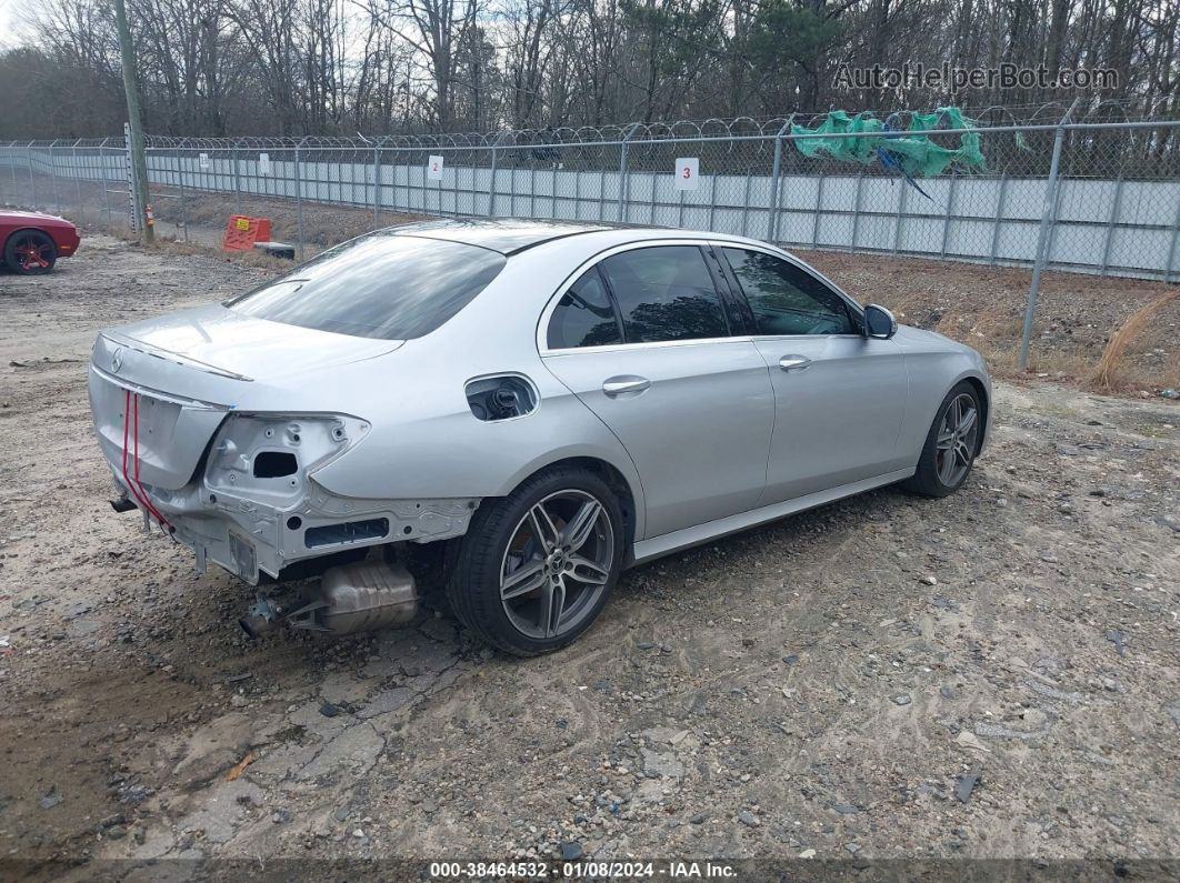 2019 Mercedes-benz E 300 Silver vin: WDDZF4JB6KA512829