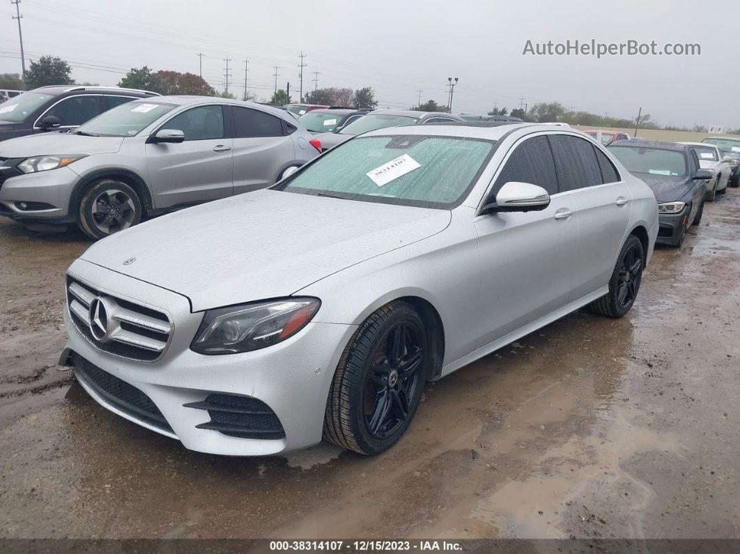 2019 Mercedes-benz E 300   Silver vin: WDDZF4JB6KA546950