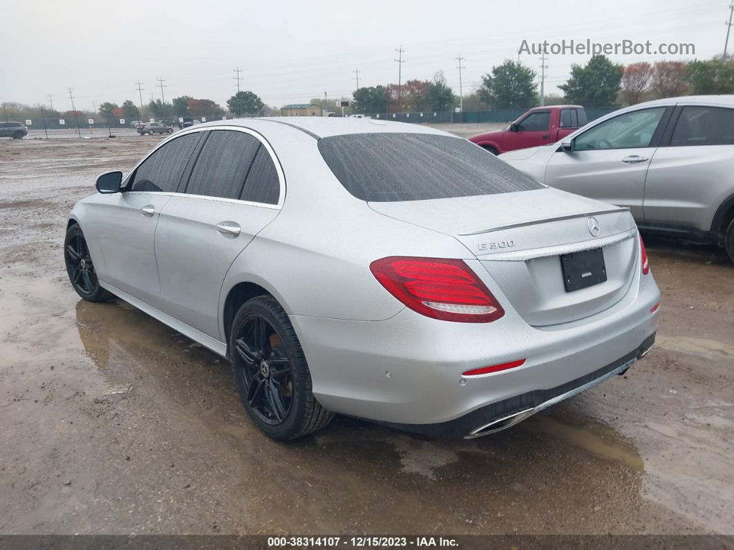 2019 Mercedes-benz E 300   Silver vin: WDDZF4JB6KA546950