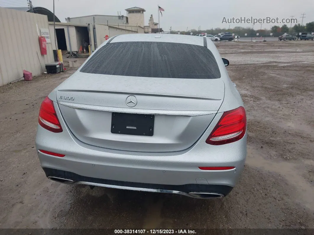 2019 Mercedes-benz E 300   Silver vin: WDDZF4JB6KA546950