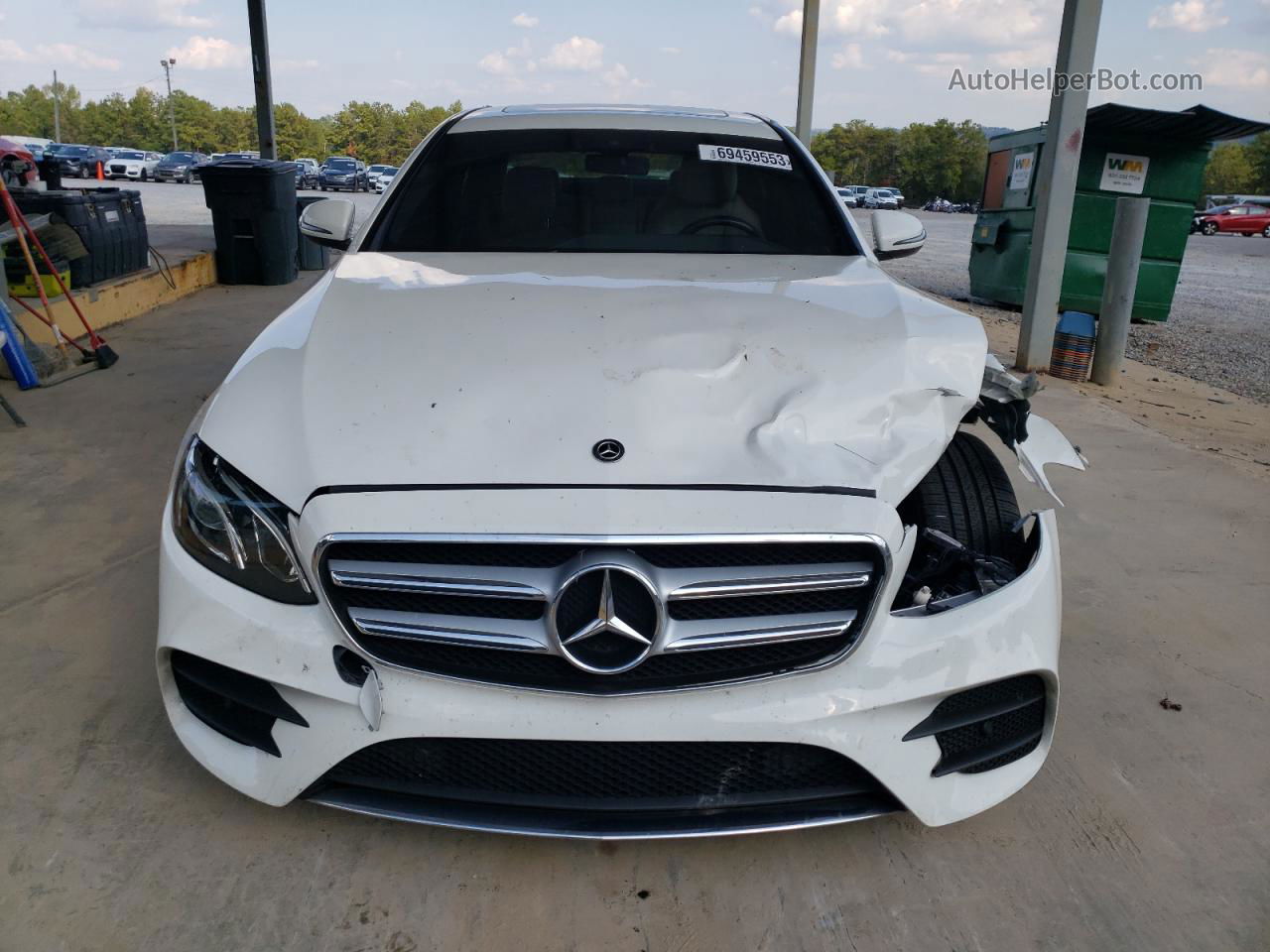 2019 Mercedes-benz E 300 White vin: WDDZF4JB6KA603910