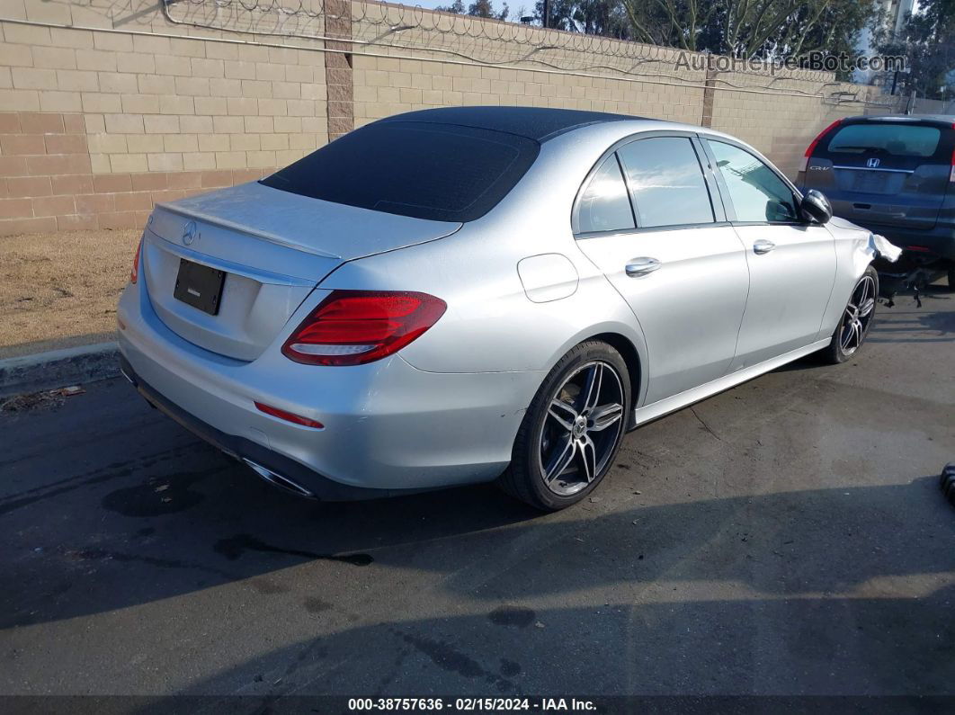 2019 Mercedes-benz E 300   Silver vin: WDDZF4JB6KA675304