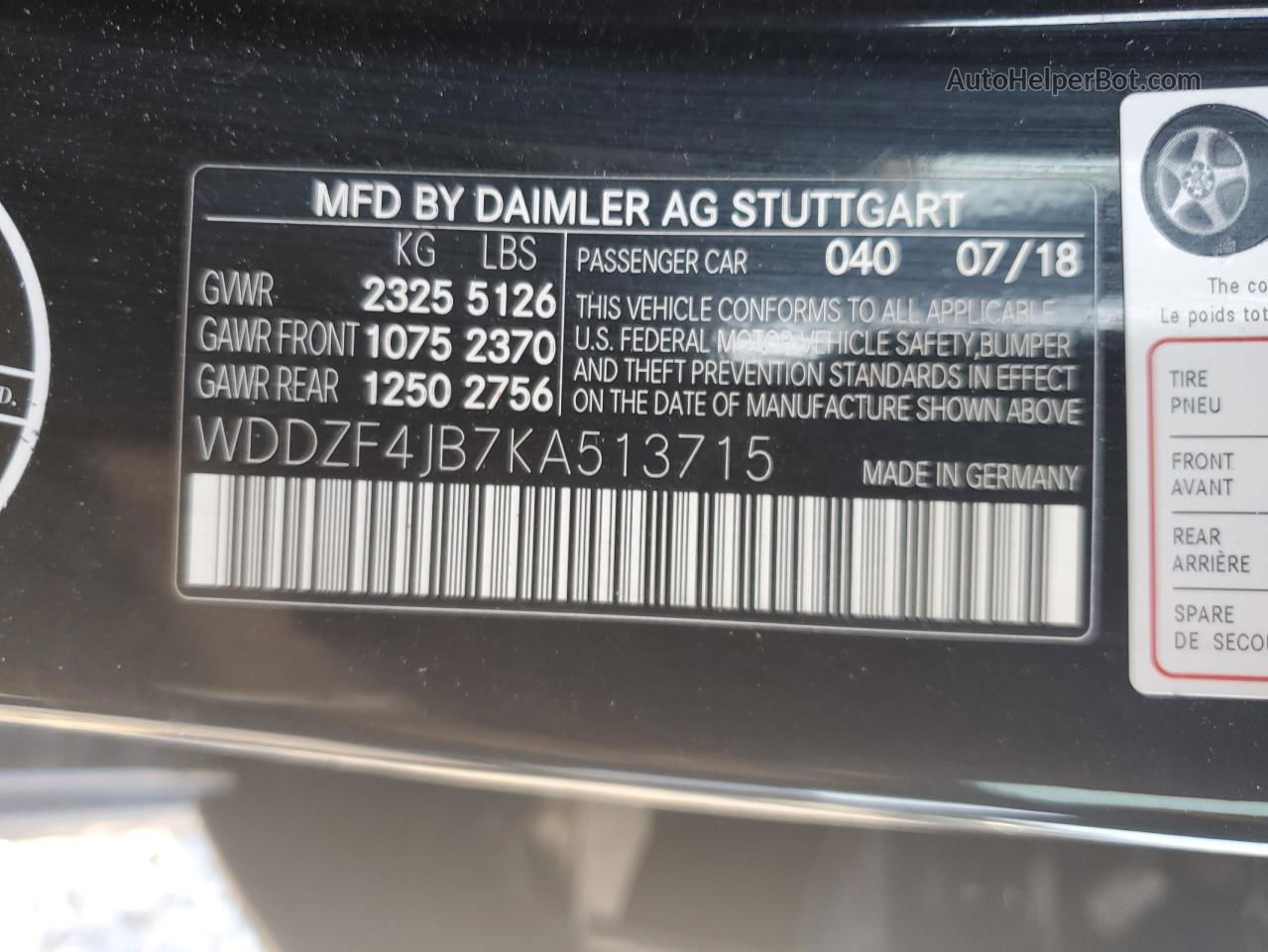 2019 Mercedes-benz E 300 Black vin: WDDZF4JB7KA513715