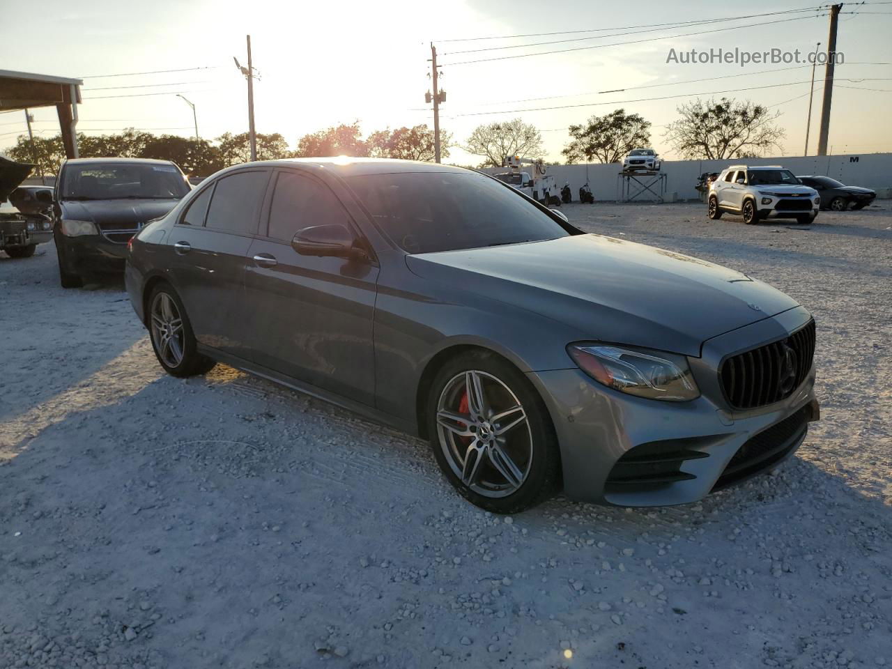 2019 Mercedes-benz E 300 Gray vin: WDDZF4JB7KA523077